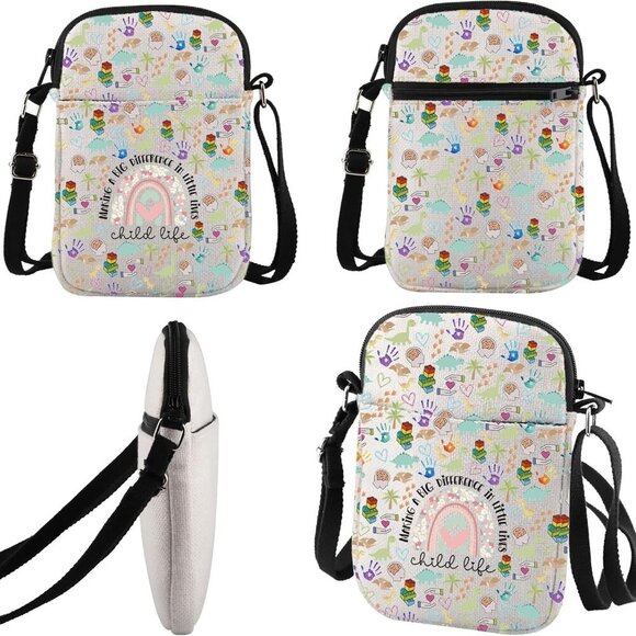 Compact Women's Crossbody Bag - Perfect Storage for Daily Essentials & Gifts - Picture 4 of 7